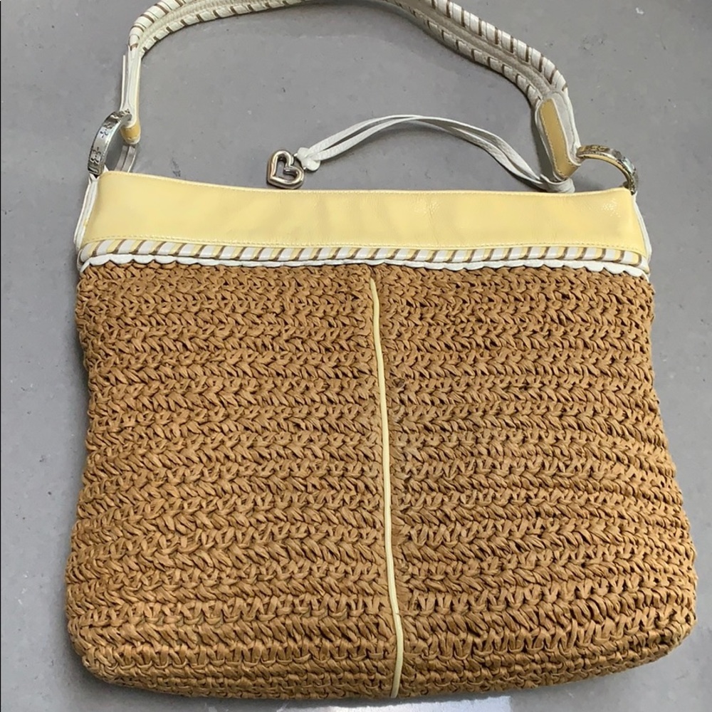 Beautiful Brighton straw large bag. Brand new